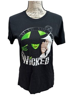 Wicked Touring Show Merch 100% Organic Cotton Souvenir Graphic Short Sleeve Tee